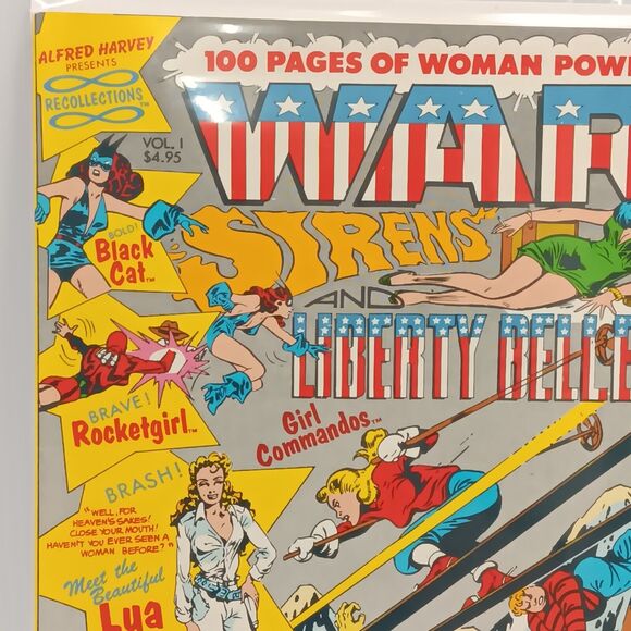 War Sirens and Liberty Belles #1 Lorne-Harvey (1991) NM 1st Print Comic Book - Picture 2 of 5